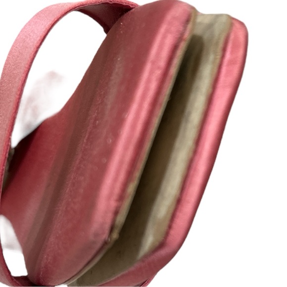 Cult Gaia Maya Satin Flat Sandal Shoe Rose 39.5 - Picture 7 of 10